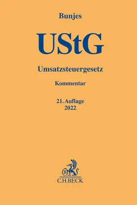 Umsatzsteuergesetz  UStG Kommentar - Vorauflage, kann leichte Gebrauchsspuren aufweisen. Sonderangebot ohne Rückgaberecht. Nur so lange der Vorrat reicht.
