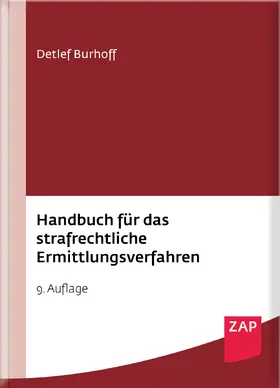 Handbuch für das strafrechtliche Ermittlungsverfahren - Vorauflage, kann leichte Gebrauchsspuren aufweisen. Sonderangebot ohne Rückgaberecht. Nur so lange der Vorrat reicht.