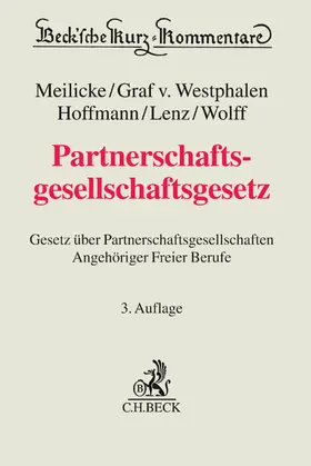 Partnerschaftsgesellschaftsgesetz - PartGG - Vorauflage, kann leichte Gebrauchsspuren aufweisen. Sonderangebot ohne Rückgaberecht. Nur so lange der Vorrat reicht.