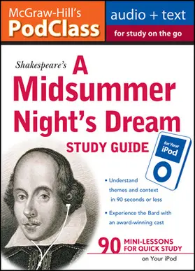 McGraw-Hill's Podclass a Midsummer Night's Dream Study Guide (MP3 Disk)