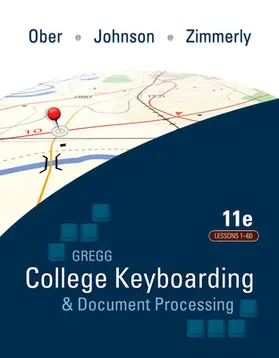 Gregg College Keyboarding & Document Processing (Gdp); Lessons 1-60 Text