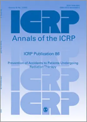 Icrp Publication 86: Prevention of Accidents to Patients Undergoing Radiation Therapy