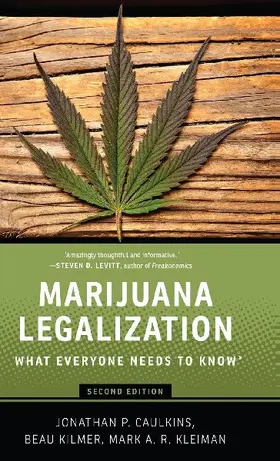 MARIJUANA LEGALIZATION 2E WENK C