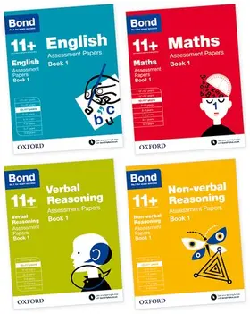 Bond 11+: English, Maths, Non-verbal Reasoning, Verbal Reaso