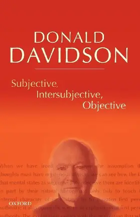 Subjective, Intersubjective, Objective Philosophical Essays Volume 3 (Paperback)