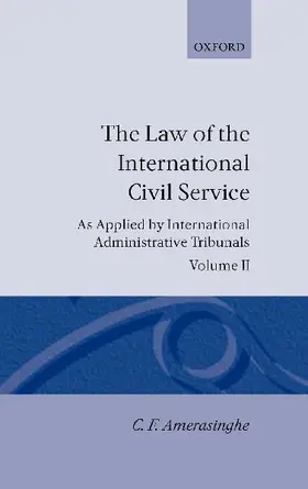 The Law of the International Civil Service
