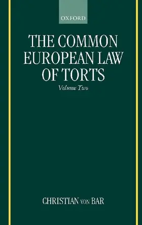 The Common European Law of Torts