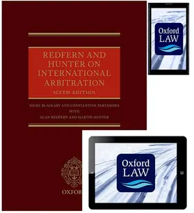 Redfern and Hunter on International Arbitration (Hardcover, Ebook, and Android App)