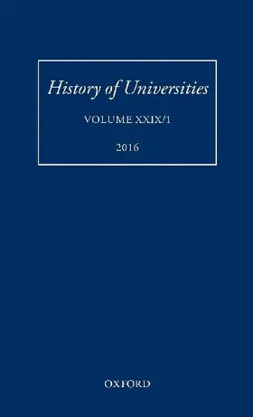 HISTORY OF UNIVERSITIES VOL 29/1 HOU C