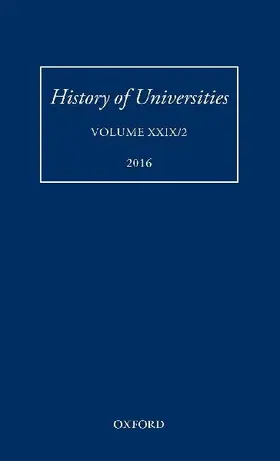 HISTORY OF UNIVERSITIES VOL 29/2 HOU C