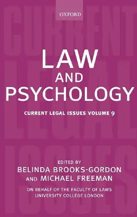 LAW & PSYCHOLOGY CLI VOL9 CLI