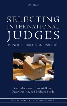 SELECTING INTERNATIONAL JUDGES ICTS C