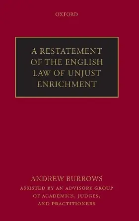 A Restatement of the English Law of Unjust Enrichment