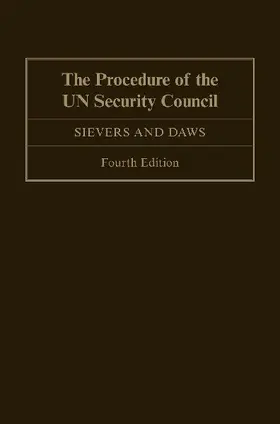 Procedure of the Un Security Council (Revised)
