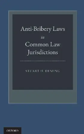 Anti-Bribery Laws in Common Law Jurisdictions