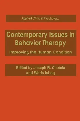 Contemporary Issues in Behavior Therapy