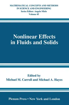 Nonlinear Effects in Fluids and Solids