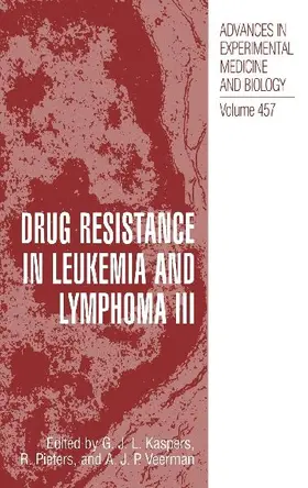 Drug Resistance in Leukemia and Lymphoma III
