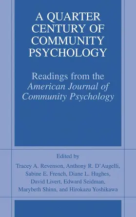 A Quarter Century of Community Psychology