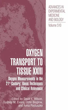 Oxygen Transport To Tissue XXIII