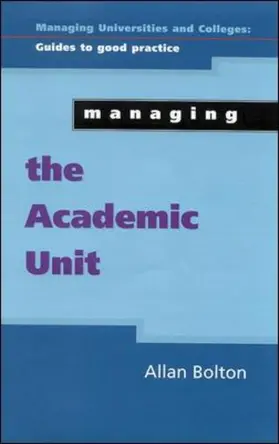 Managing the Academic Unit