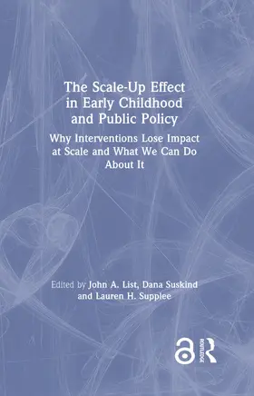 The Scale-Up Effect in Early Childhood and Public Policy
