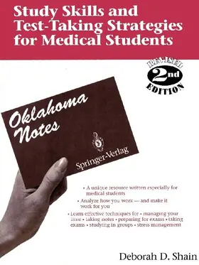 Study Skills and Test-Taking Strategies for Medical Students