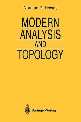 Modern Analysis and Topology