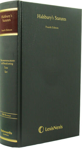 Halsbury's Statutes of England and Wales