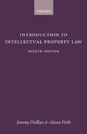 Introduction to Intellectual Property Law 4e