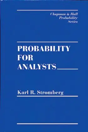 Probability For Analysts