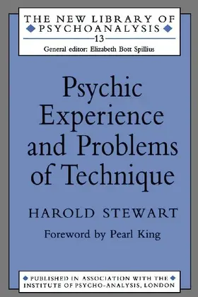 Psychic Experience and Problems of Technique