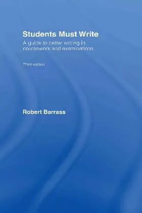 Students Must Write