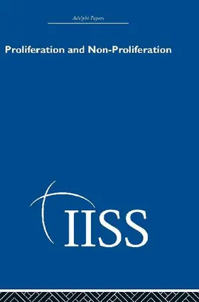 Proliferation and Non-Proliferation