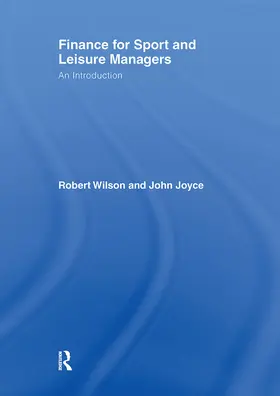 Finance for Sport and Leisure Managers