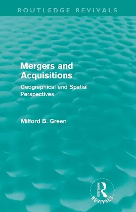 Mergers and Acquisitions (Routledge Revivals)