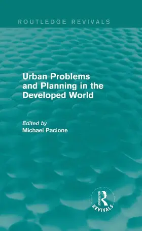Urban Problems and Planning in the Developed World (Routledge Revivals)