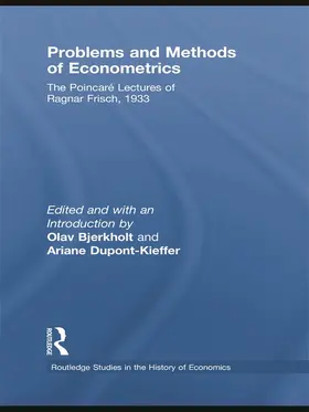 Problems and Methods of Econometrics