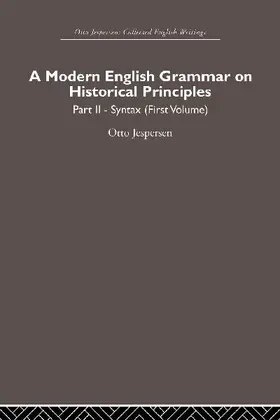 A Modern English Grammar on Historical Principles