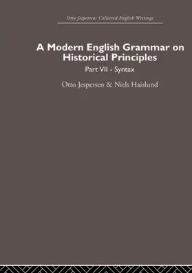 A Modern English Grammar on Historical Principles