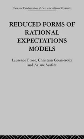 Reduced Forms of Rational Expectations Models