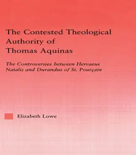 The Contested Theological Authority of Thomas Aquinas