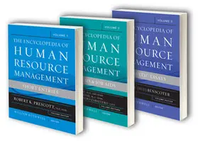 The Encyclopedia of Human Resource Management, 3 Volume Set