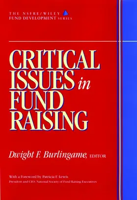 Critical Issues in Fund Raising