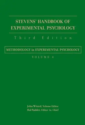 Stevens' Handbook of Experimental Psychology, Methodology in Experimental Psychology