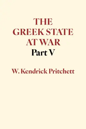 The Greek State at War, Part V