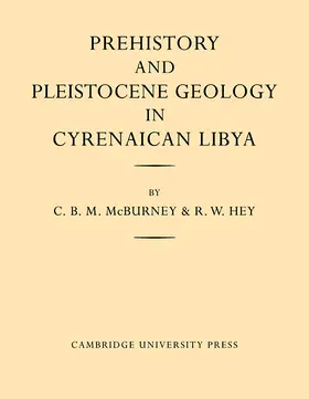 Prehistory and Pleistocene Geology in Cyrenaican Libya