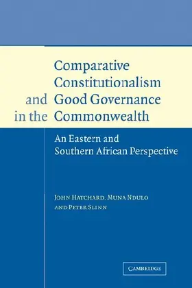 Comparative Constitutionalism and Good Governance in the Commonwealth
