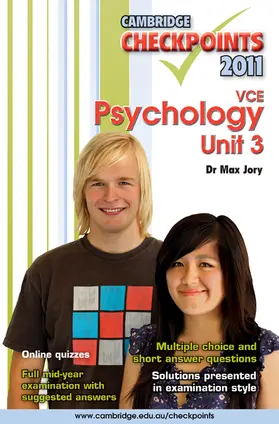 Cambridge Checkpoints VCE Psychology Unit 3 2011
