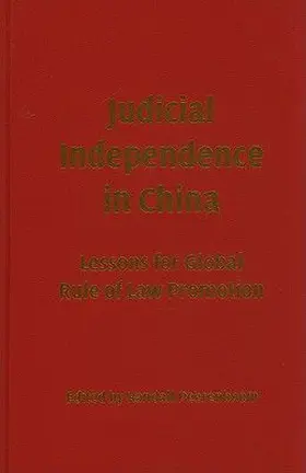Judicial Independence in China